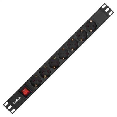 блок розеток ExeGate ServerPro PDU-19H703 Al-7S-C20-SW