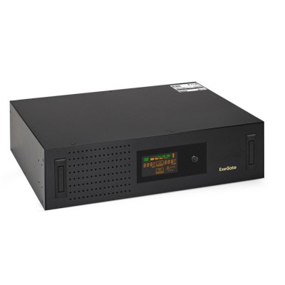 ИБП ExeGate ServerRM UNL-3000.LCD.AVR.2SH.3C13.USB.3U EX293852RUS Черный