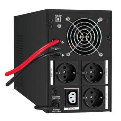комплект ИБП ExeGate SineTower SZ-2000.LCD.AVR.3SH.1C13.USB EX296850RUS