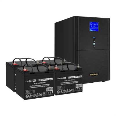 ИБП ExeGate SineTower SZ-3000.LCD.AVR.3SH.1C13.RJ.USB EX296860RUS