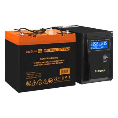 ИБП ExeGate SineTower SZ-600.LCD.AVR.1SH EX296774RUS
