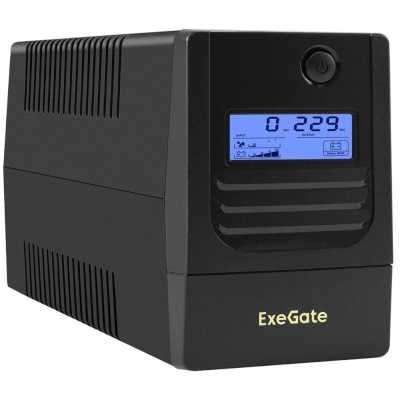 ИБП Exegate Smart LB-850.LCD.AVR.2SH.USB EX299503RUS