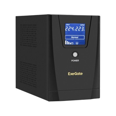 ИБП ExeGate SpecialPro Smart LLB-1200.LCD.AVR.8C13 Черный