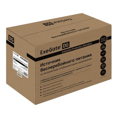 ИБП ExeGate SpecialPro Smart LLB-1600.LCD.AVR.2SH.3C13.USB Черный