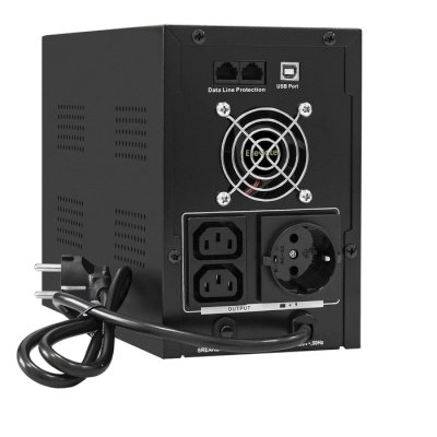 ИБП ExeGate SpecialPro Smart LLB-2200.LCD.AVR.1SH.2C13.RJ.USB Черный