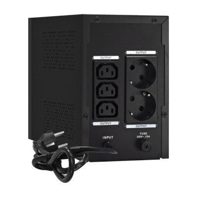 ИБП ExeGate SpecialPro UNB-1500.LED.AVR.2SH.3C13 Черный