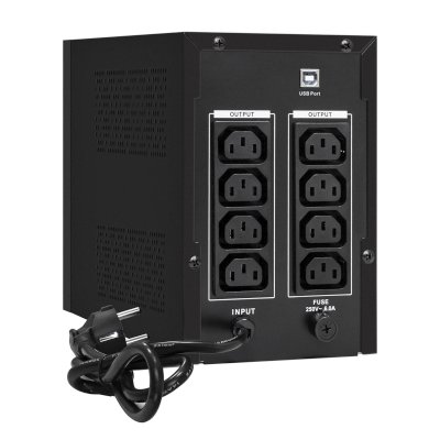 ИБП ExeGate SpecialPro UNB-1500.LED.AVR.C13.RJ.USB Черный