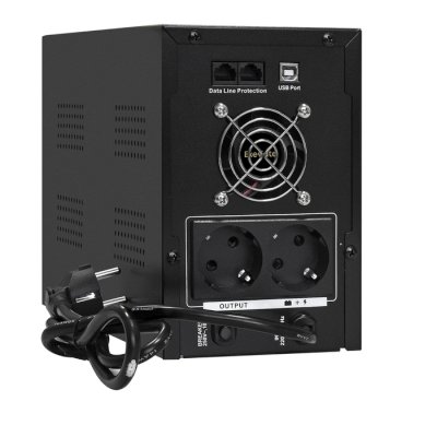 ИБП ExeGate SpecialPro UNB-2200.LED.AVR.2SH.RJ.USB Черный