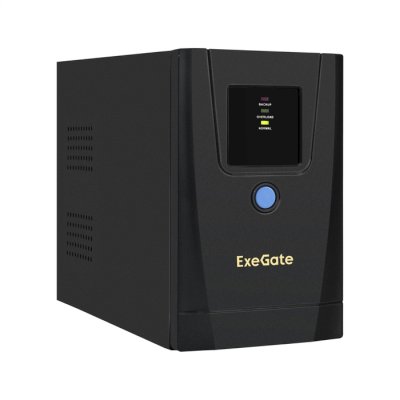 ИБП ExeGate SpecialPro UNB-900.LED.AVR.1SH.2C13 EX292777RUS Черный