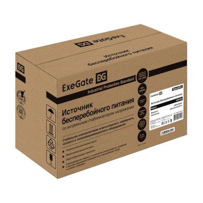 ИБП ExeGate SpecialPro UNB-900.LED.AVR.1SH.2C13 EX292777RUS Черный