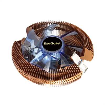 кулер ExeGate Wizard EE91-PWM.Cu.BLUE EX286154RUS