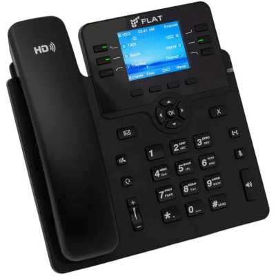 IP телефон Flat Phone B6 RU Черный