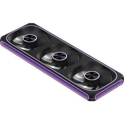 кулер Formula Air Fusion 3 BK Reverse ARGB Черный