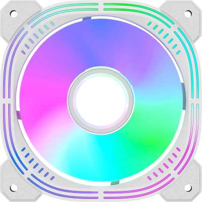 кулер Formula Nulight 12WH Reverse ARPW ARGB Белый
