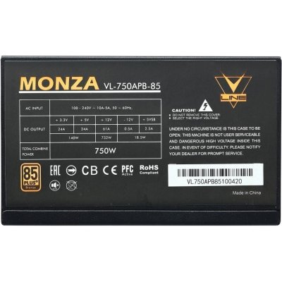 блок питания Formula V-Line Monza VL-750APB-85 Черный
