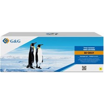 картридж G&G GG-C055Y желтый