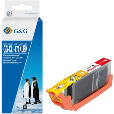 картридж G&G GG-CLI-471XLBK черный