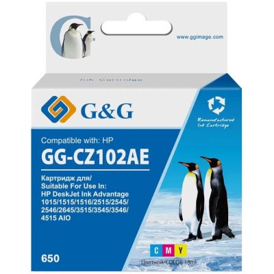 картридж G&G GG-CZ102AE многоцветный