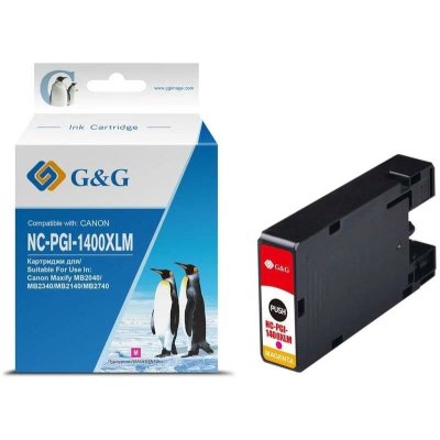 картридж G&G GG-PGI-1400XLM пурпурный