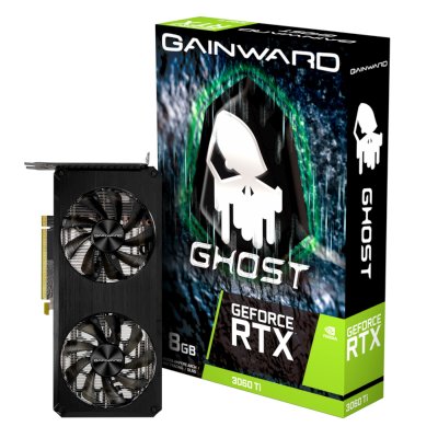 видеокарта Gainward nVidia GeForce RTX 3060 Ti Ghost 8Gb NE6306T019P2-190AB