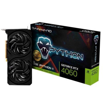 видеокарта Gainward nVidia GeForce RTX 4060 Python II OC 8Gb NE64060S19P1-1070V