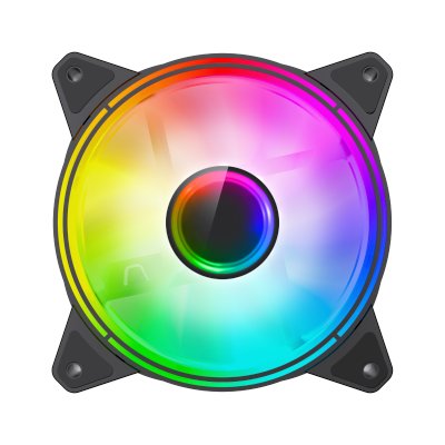 кулер GameMax FN-12Rainbow-Q-Infinity
