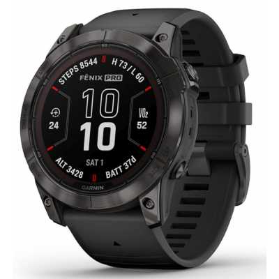 смарт часы Garmin Fenix 7x Pro Sapphire Solar Edition 010-02778-11