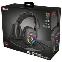 гарнитура Trust GXT 450 Blizz Black