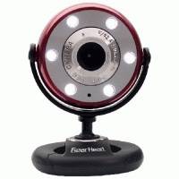 веб-камера Gearhead WCF2750HDREDR черный, красный