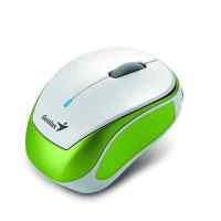 мышь Genius Micro Traveler 9000R V3 Green-White Белый-зеленый