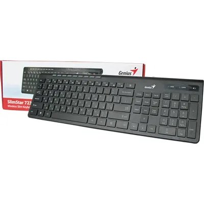 клавиатура Genius SlimStar 7230 Black Черный