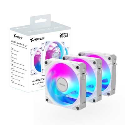 кулер GigaByte Aorus EZ Chain Fan 120 GP-ECFAN1203 ICE Белый