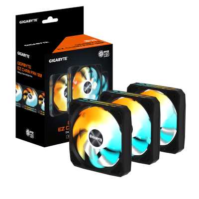 кулер GigaByte Aorus EZ Chain Fan 120 GP-GBT EZFAN1203 Черный