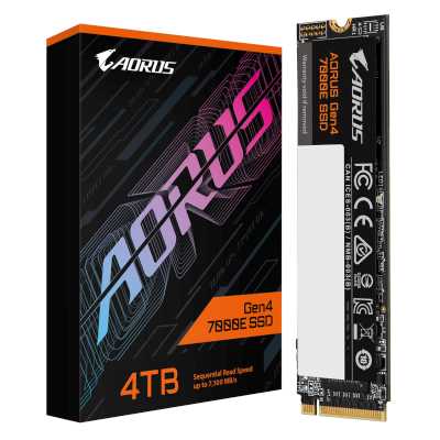 SSD диск GigaByte Aorus Gen4 7000E 4Tb AG470E4TB Черный