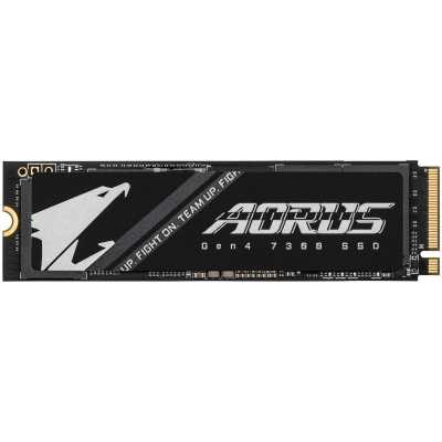 SSD диск GigaByte Aorus Gen4 7300 1Tb AG4732TB N Черный