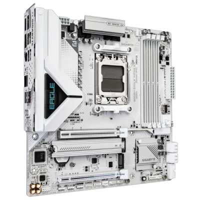 материнская плата GigaByte B850M Eagle WiFi6E ICE Черный