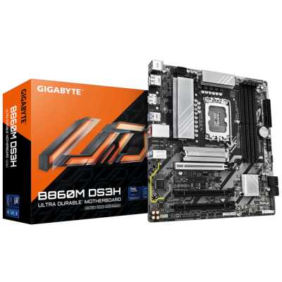 материнская плата GigaByte B860M DS3H Черный