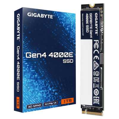SSD диск GigaByte Gen4 4000E 1Tb G440E1TB Синий