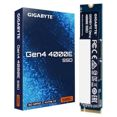 SSD диск GigaByte Gen4 4000E 500Gb G440E500G Синий