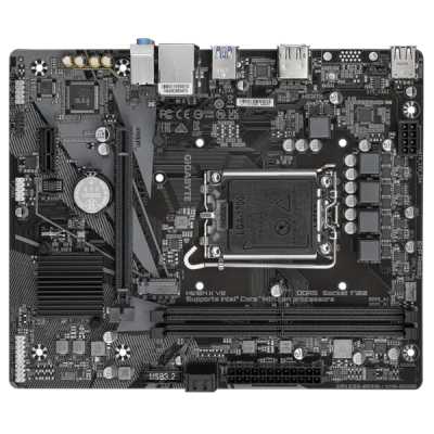 материнская плата GigaByte H610M K V2 Черный
