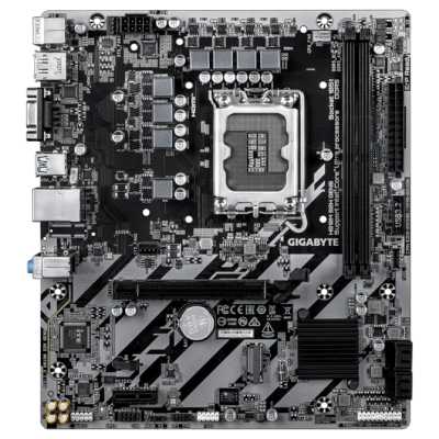материнская плата GigaByte H810M S2H GEN5 Черный