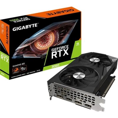 видеокарта GigaByte nVidia GeForce RTX 3060 8Gb GV-N3060GAMING-8GD 2.0