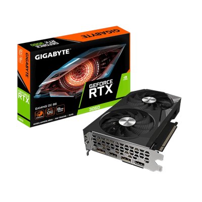 видеокарта GigaByte nVidia GeForce RTX 3060 8Gb GV-N3060GAMING OC-8GD rev. 2.0