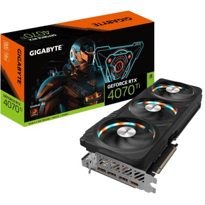 видеокарта GigaByte nVidia GeForce RTX 4070 Ti 12Gb GV-N407TGAMING-12GD