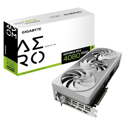 видеокарта GigaByte nVidia GeForce RTX 4080 Super 16Gb GV-N408SAERO OC-16GD