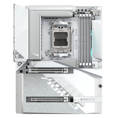 материнская плата GigaByte X870 Aorus Stealth ICE Черный