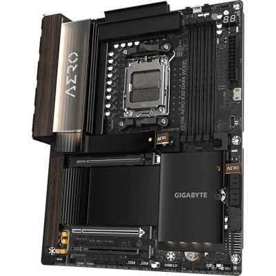 материнская плата GigaByte X870E Aero X3D Dark Wood