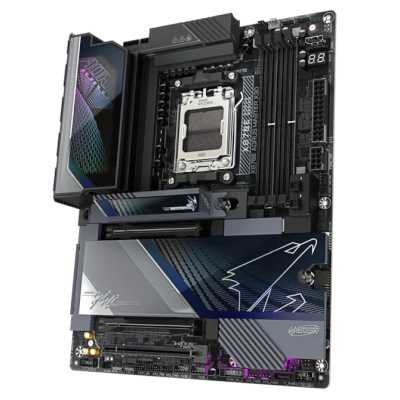 материнская плата GigaByte X870E Aorus Master X3D Черный