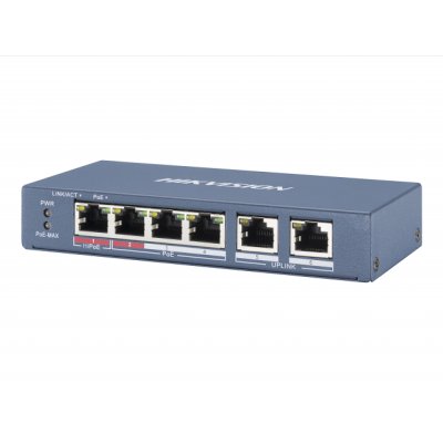 коммутатор HikVision DS-3E0106P-E/M