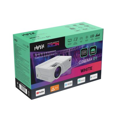 проектор Hiper Cinema D1 White Белый